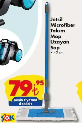 JETSİL MİCROFİBER TAKIM MOP UZAYAN SAP JETSİL MİCROFİBER TAKIM MOP UZAYAN SAP